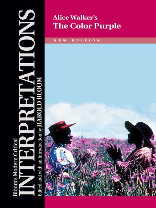 Title details for The Color Purple - Alice Walker by Harold Bloom - Available